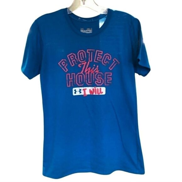 5/$25 Protect this house Under Armour top - Picture 1 of 4